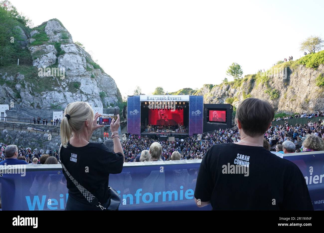  Foto zu Bad Segeberg, Germany. 12th May, 2023. Singer Sarah Connor sings on 