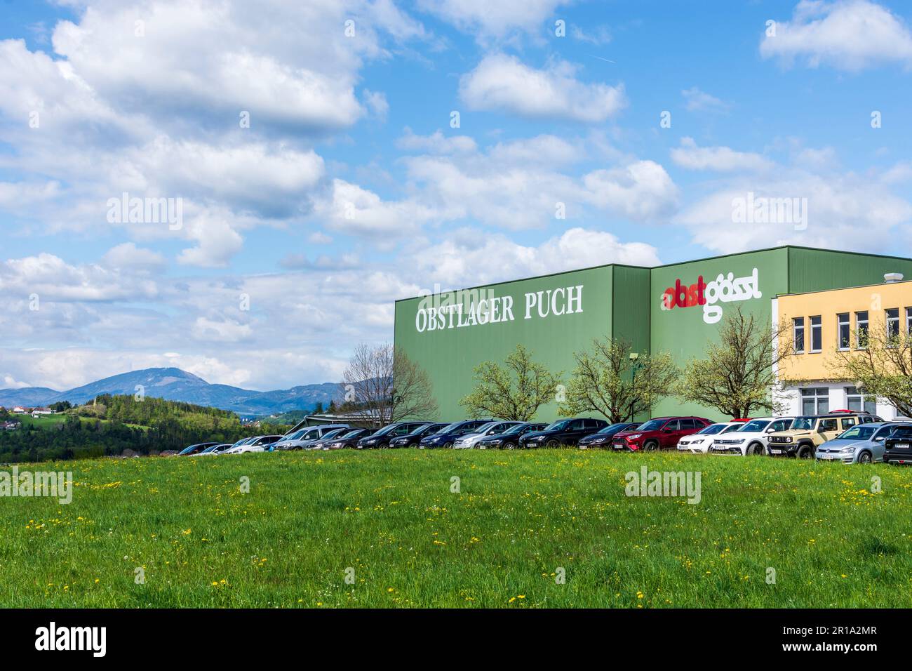 Warehouse obstlager puch of company obst gossl hi-res stock photography ...
