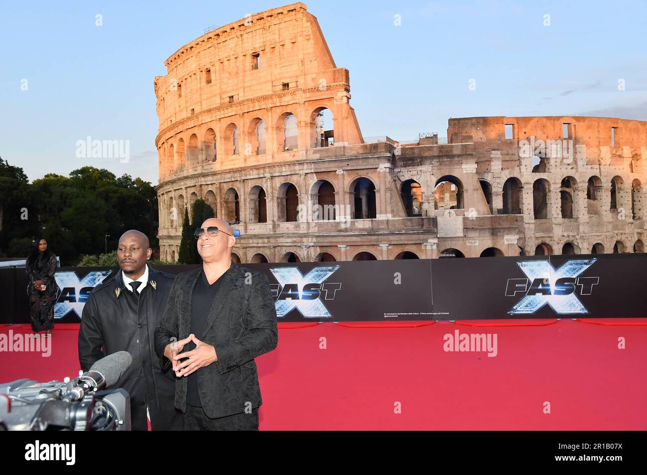 Rome, Italy. 12th May, 2023. Rome : Terrace of the Colosseum ...
