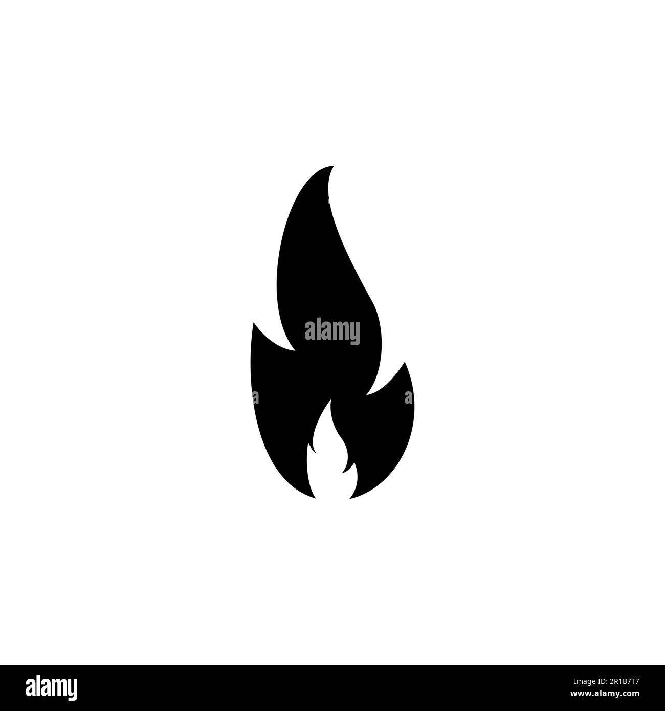 Fire icon vector. fire vector icon Stock Vector Image & Art - Alamy
