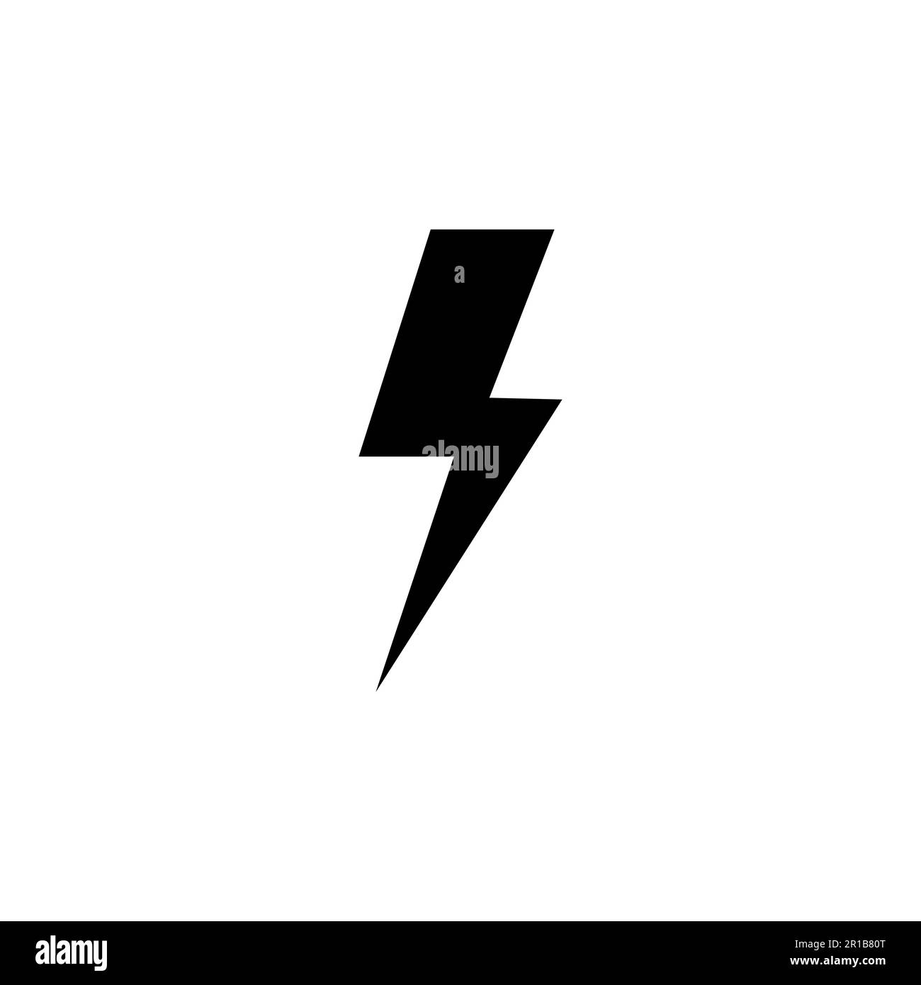 Lightning icon vector. electric icon vector. power icon. energy sign ...