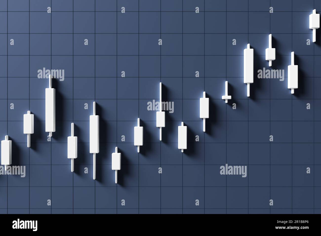 Candlestick Chart Background 