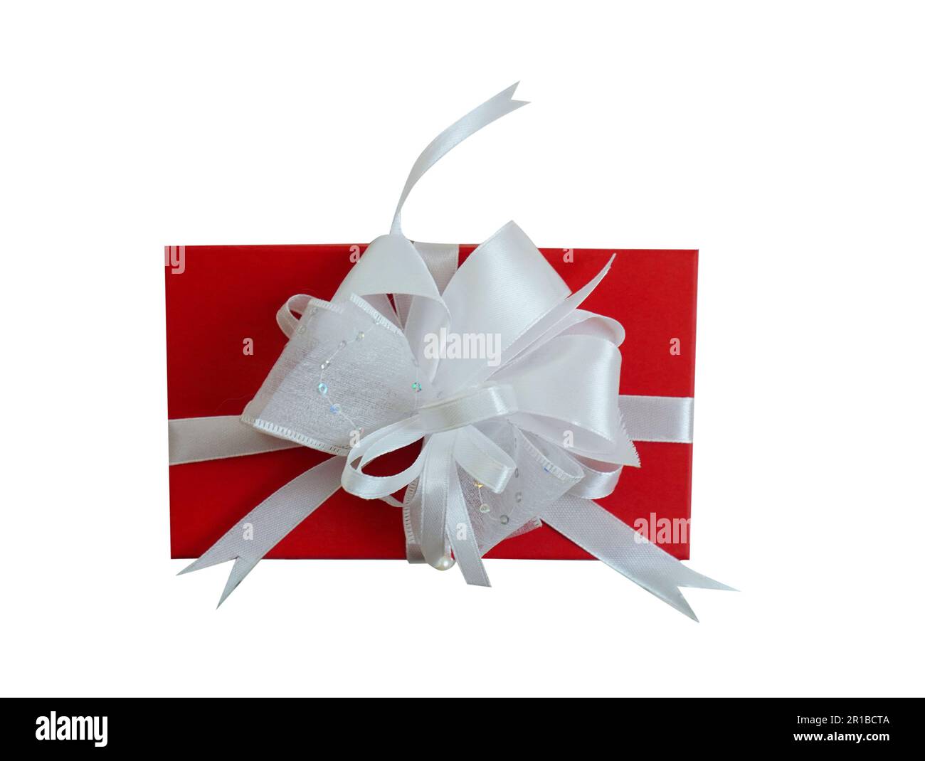 isolated on white background smart gift box Stock Photo - Alamy