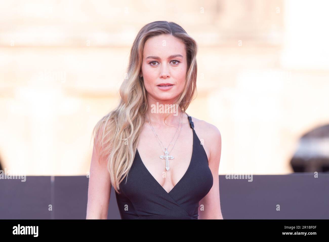 Rome, Italy. 12th May, 2023. Actress Brie Larson attends the premiere ...