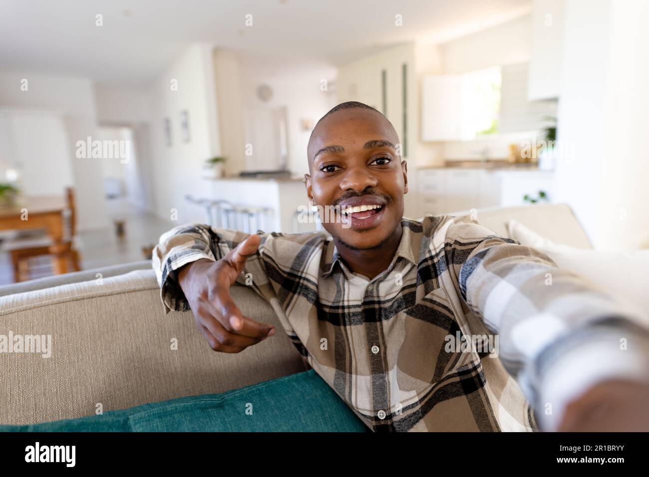 Portrait african man pointing camera hi-res stock photography and ...