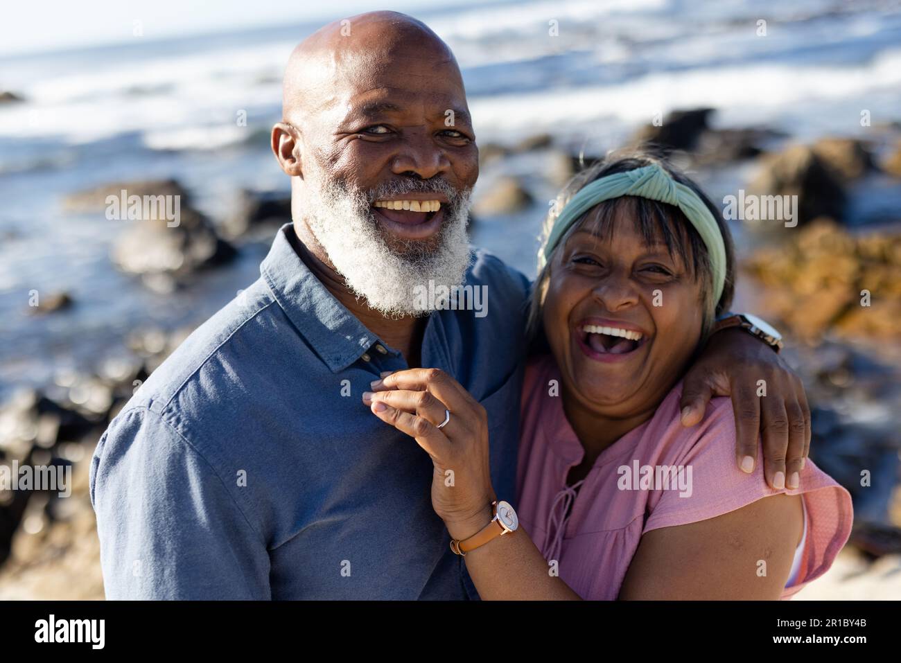 African american senior couple portrait hi-res stock photography and ...