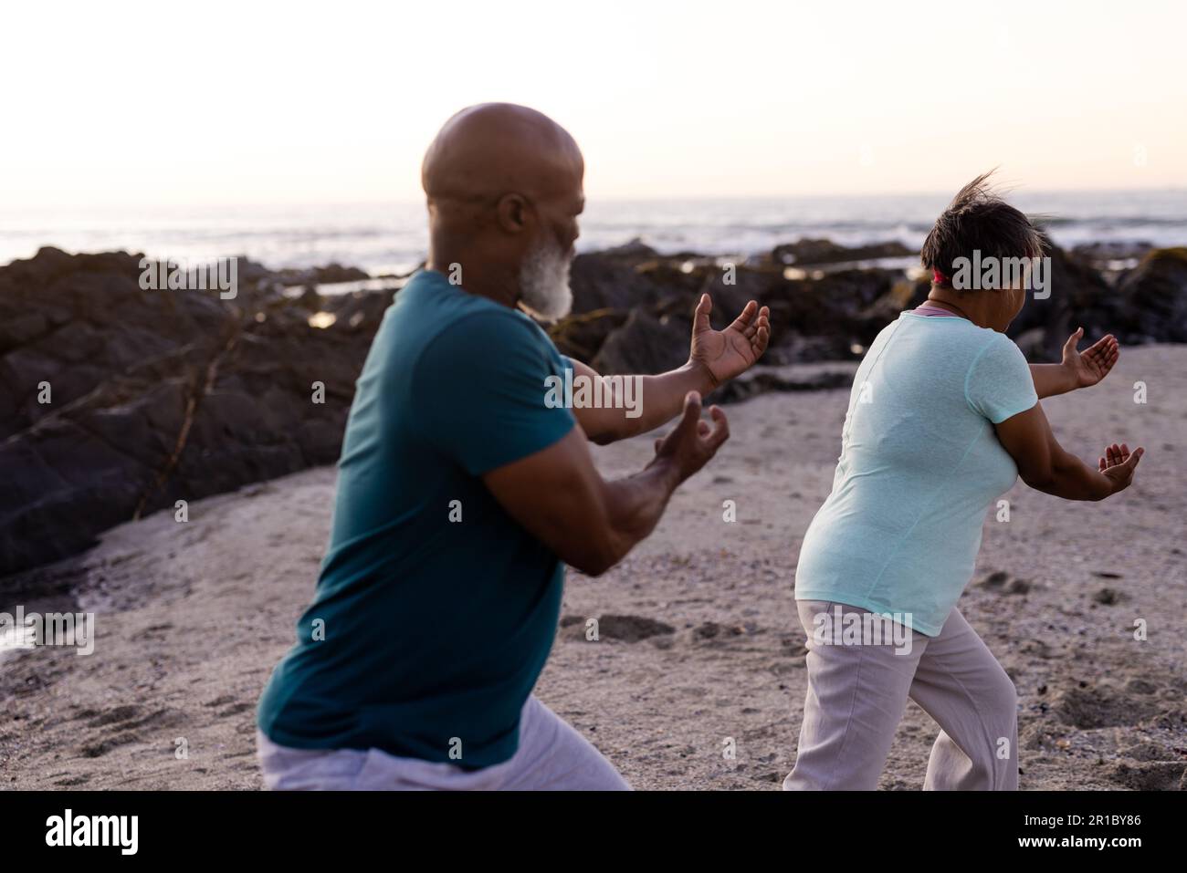 Focused senior african american couple hi-res stock photography and ...