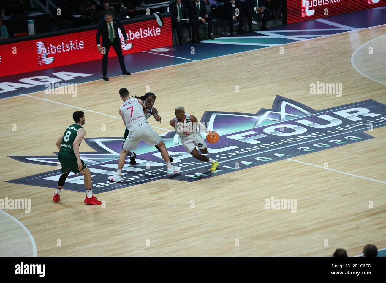 12 May 2023, Spain, Málaga Basketball Champions League, Unicaja