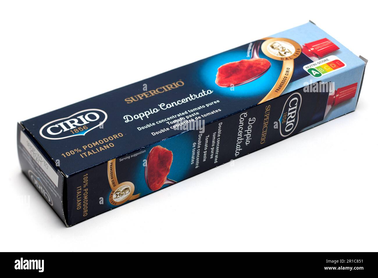 Cirio Tomato Puree 140G Stock Photo
