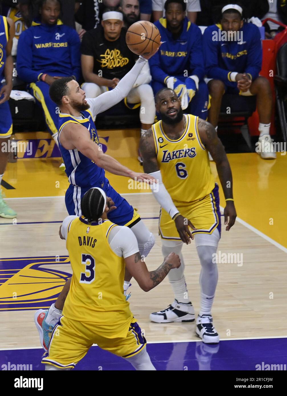 Los Angeles, United States. 12th May, 2023. Golden State Warriors guard