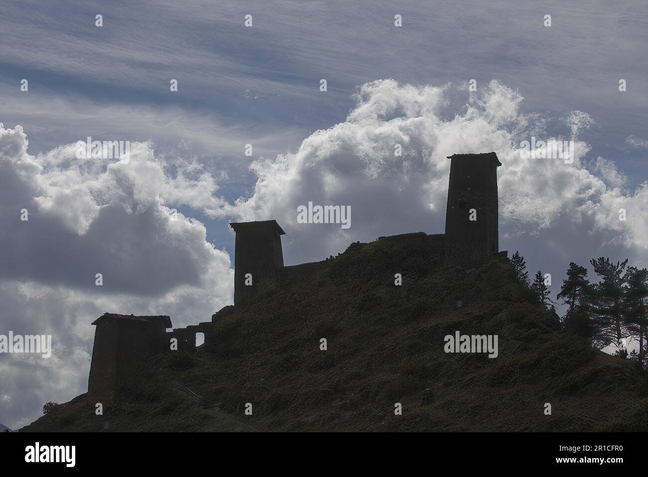 Watch they neighbour (and the one beyond even more so...) Stock Photo