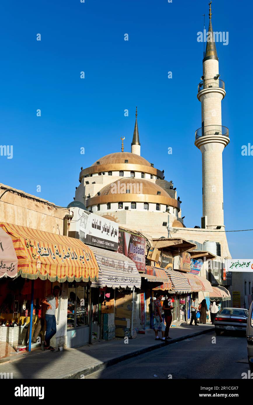 Jordan. Madaba. The Mosque Stock Photo