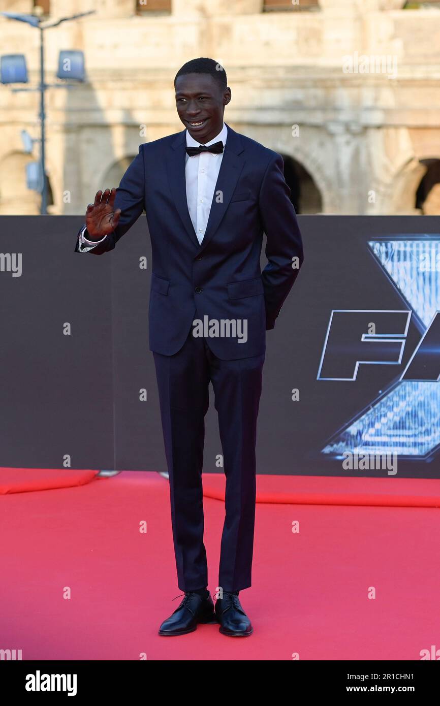 Khaby Lame attends at the red carpet of the world premiere of movie