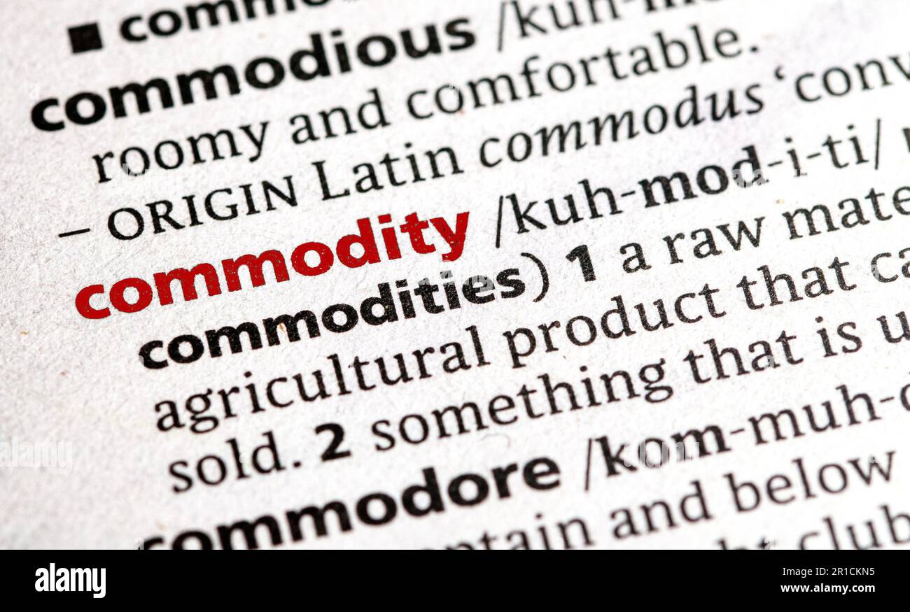 Commodity hi-res stock photography and images - Alamy
