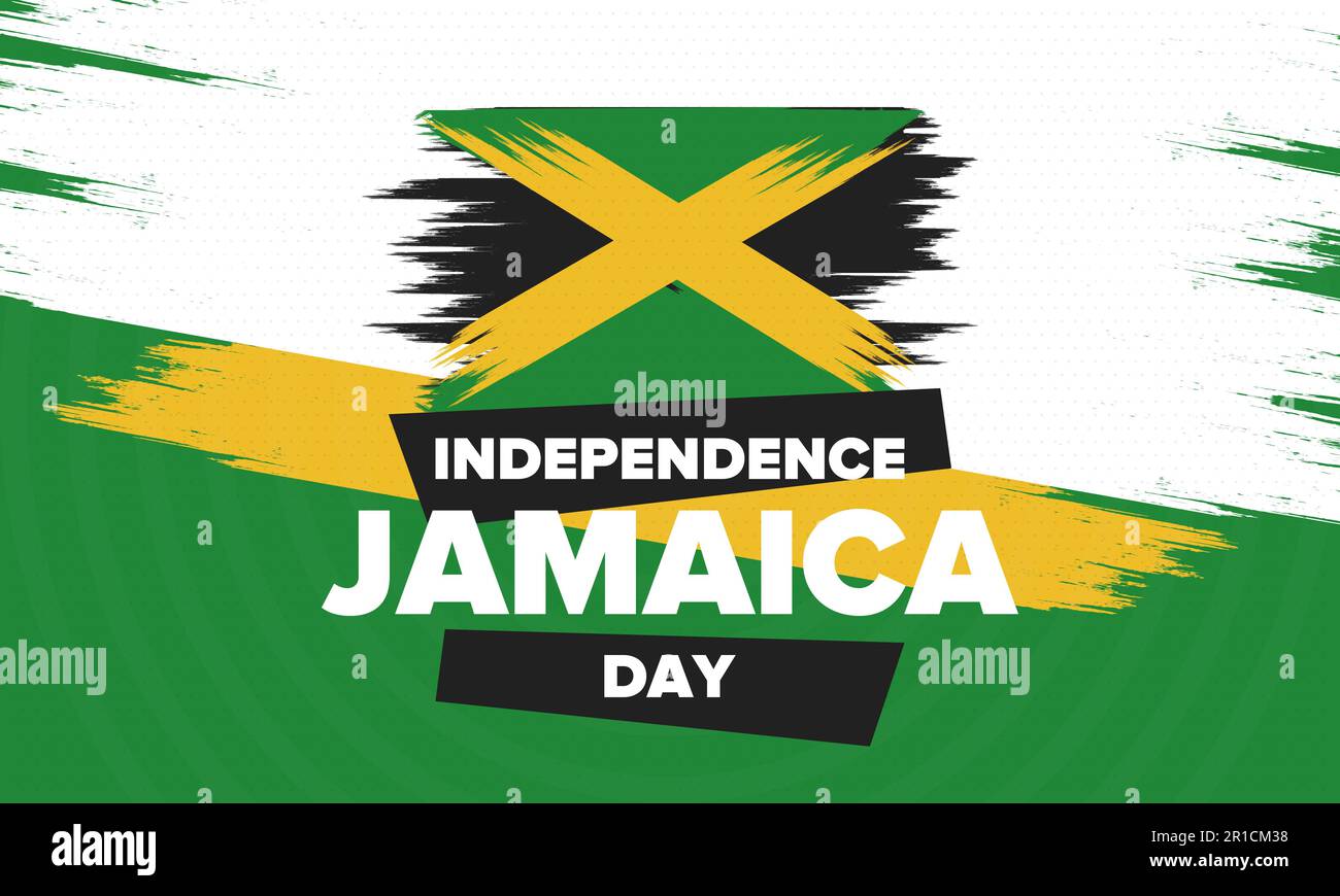 Jamaica Independence Day. Independence of Jamaica. Holiday, celebrated