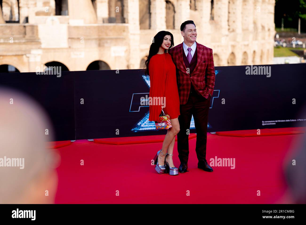 Rome, Italy, 12th May 2023, John Cena attends the premiere of Fast X  (Credits photo: Giovanna Onofri Stock Photo - Alamy