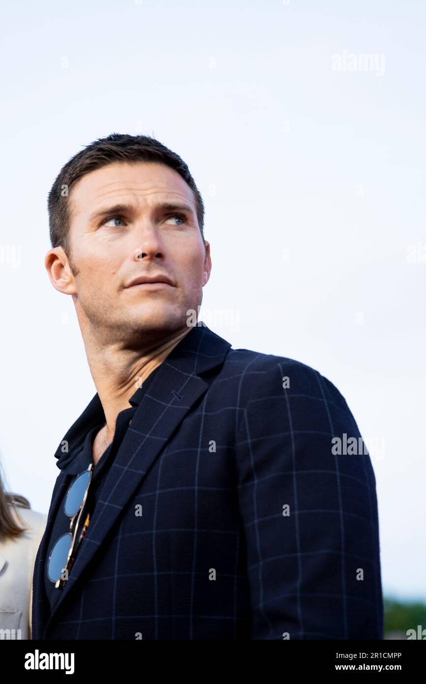 Rome, Italy, 12th May 2023, Scott Eastwood attends the premiere of Fast