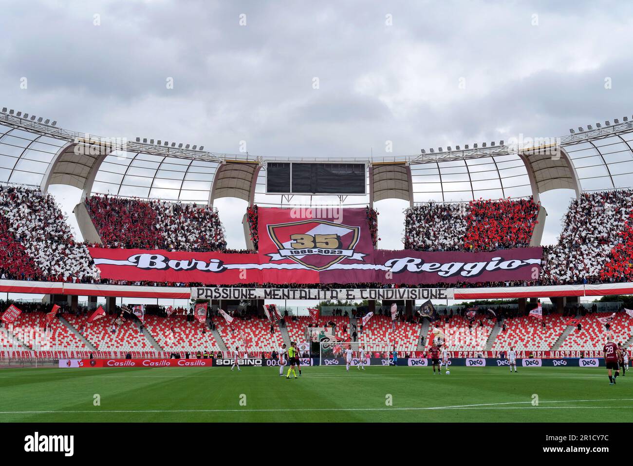 San Nicola stadium, Bari, Italy, September 03, 2022, Official Kombat Ball  Lega B 2022 - 2023 during SSC Bari vs SPAL - Italian soccer Serie B match  Stock Photo - Alamy