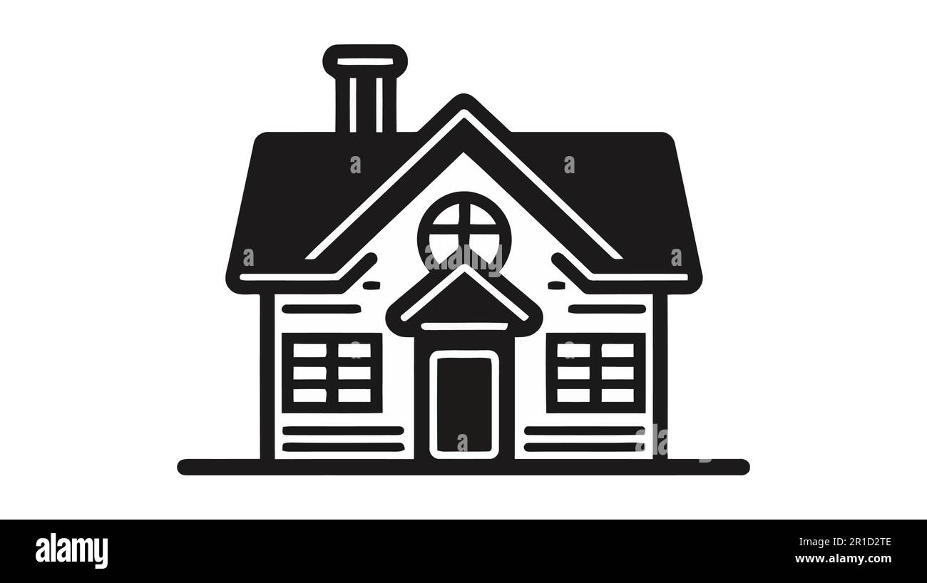 Home vector image. Vector illustration isolated on white background ...