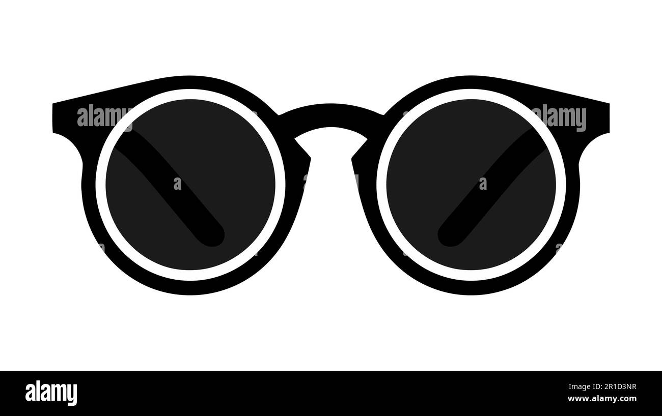 Vector Glasses icon, logo on white background Stock Vector Image & Art ...