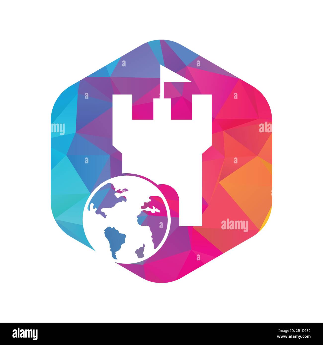 Architecture royal environment Stock Vector Images - Alamy