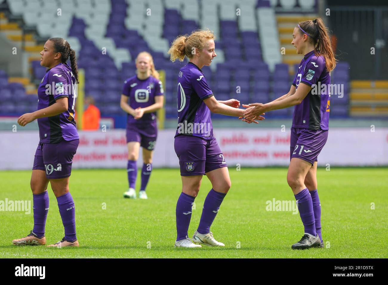 RSC ANDERLECHT VS OHL Charlotte Tison (20) of Anderlecht and