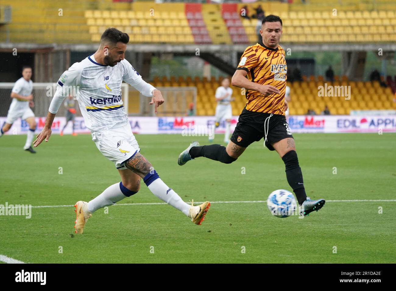 Ciro Vigorito stadium, Benevento, Italy, May 13, 2023, Benevento -  Modena
Serie B during Benevento Calcio vs Modena FC - Italian soccer  Serie B match Stock Photo - Alamy