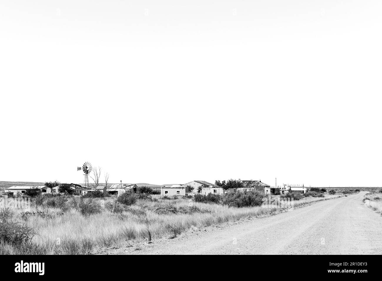 Putsonderwater, South Africa - Feb 28 2023: Old buildings and ruins at ...