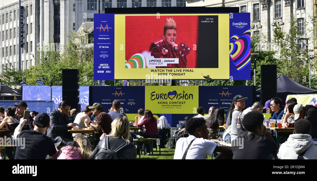 Eurovision 2023 fan zone hires stock photography and images Alamy