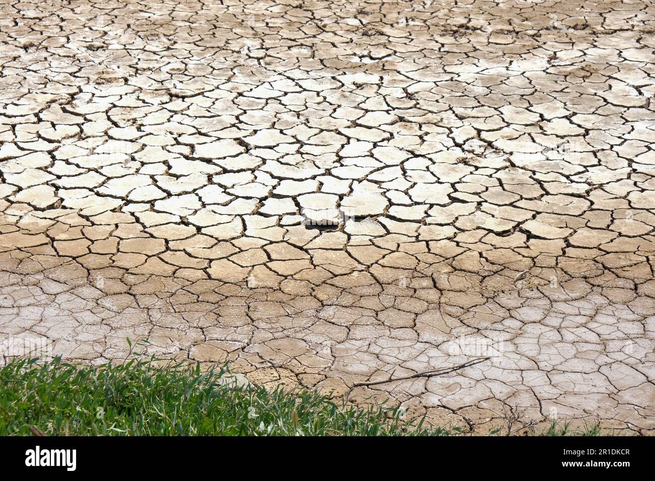 Drought, ground cracks, no hot water. Dry land in the dry season. Lack