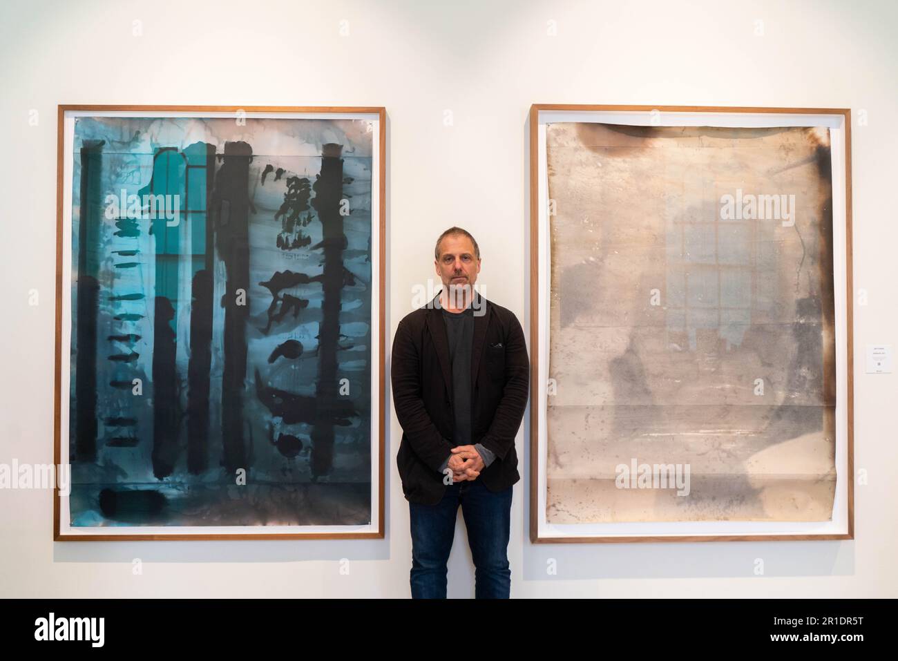 London UK. 13 May 2023. Jeff Cowen (pictured) . W Series. The eight edition  of Photo London at Somerset House London showcasing 126 leading  international galleries and publishers who show and sell