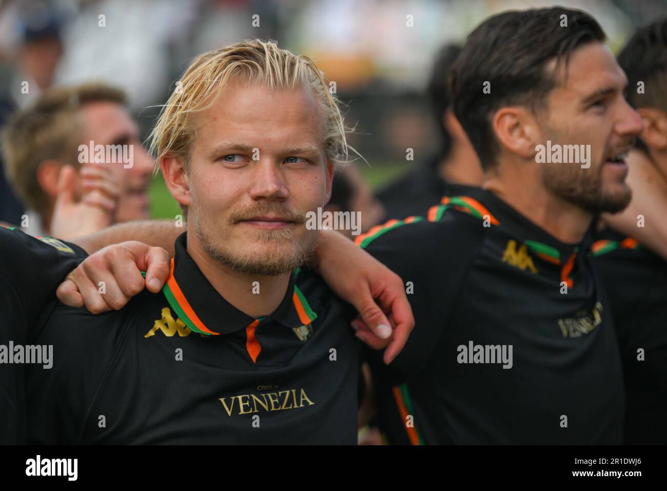 Venice, Italy. 13th May, 2023. Veneziaâ&#x80;&#x99;s Joel Pohjanpalo portrait at the end of the Italian Serie BKT soccer match Venezia FC vs. Perugia at the Pier Luigi Penzo stadium in Venice, Italy, 13th of May 2023 Credit: Independent Photo Agency/Alamy Live News Stock Photo