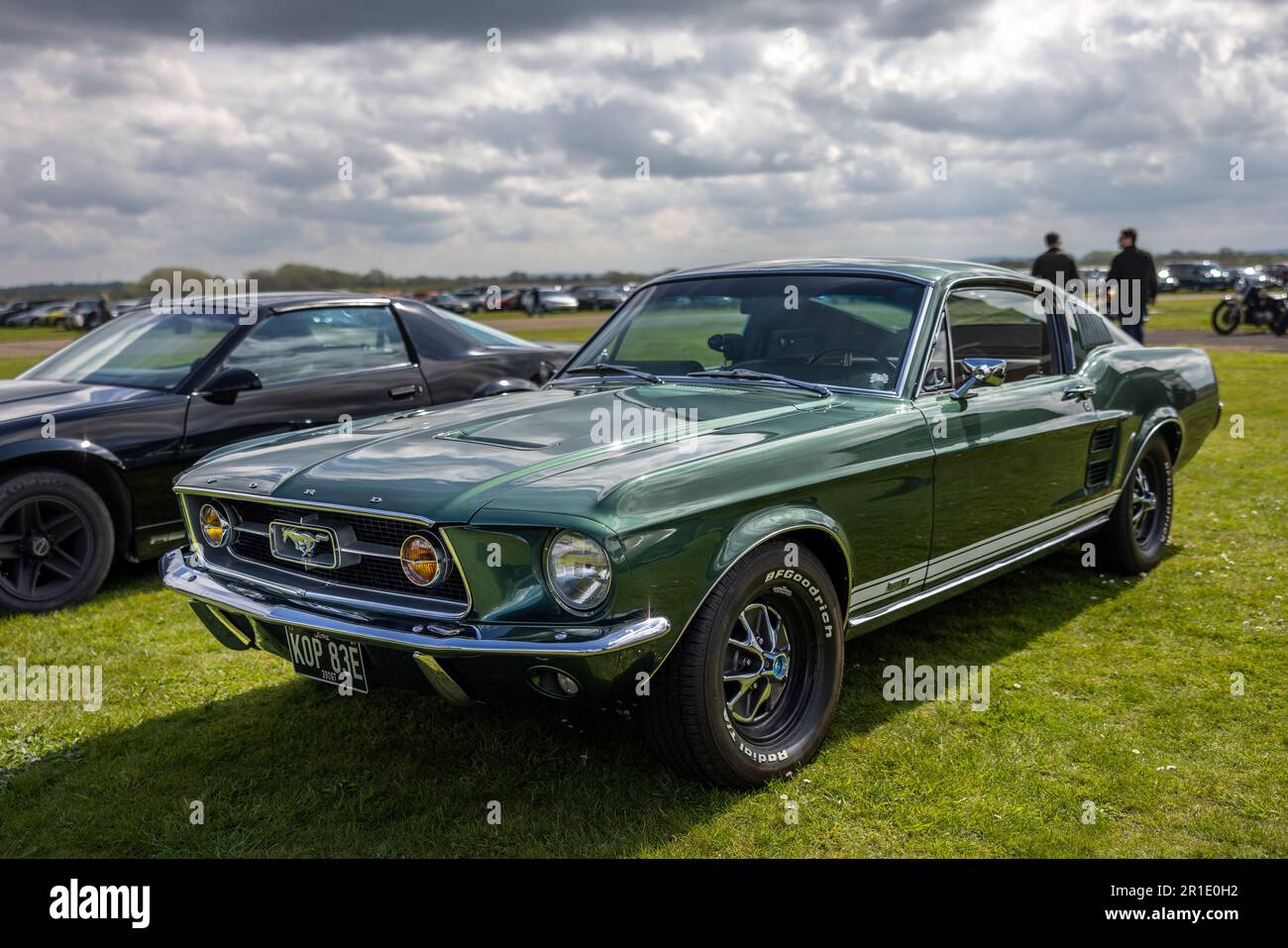 1967 Ford Mustang, on display at the April Scramble held at the ...