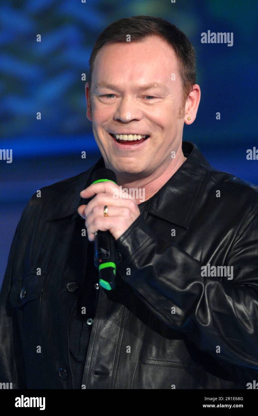 Milan Italy 2008-01-19: Ali Campbell live concert at the Rai broadcast 'Scalo 76' Stock Photo