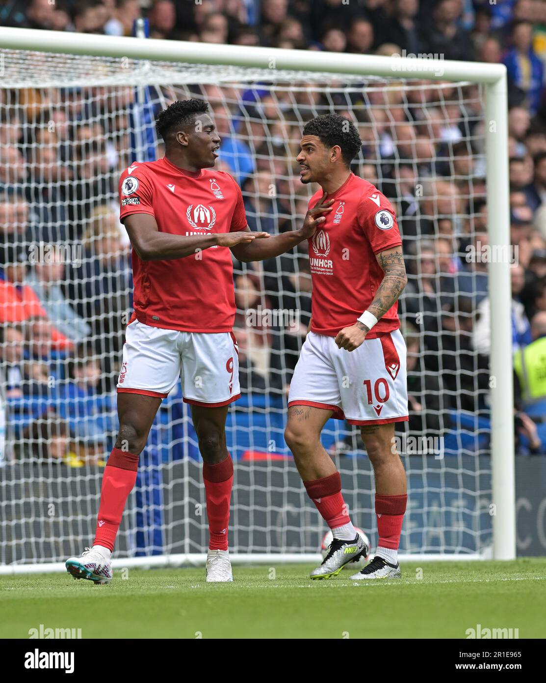 London, UK. 13th May, 2023. Taiwo Awoniyi Of Nottingham Forest ...