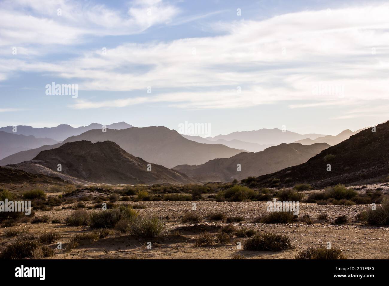 Dreamscape of the barren rocky desert of the Richtersveld, South Africa. Stock Photo