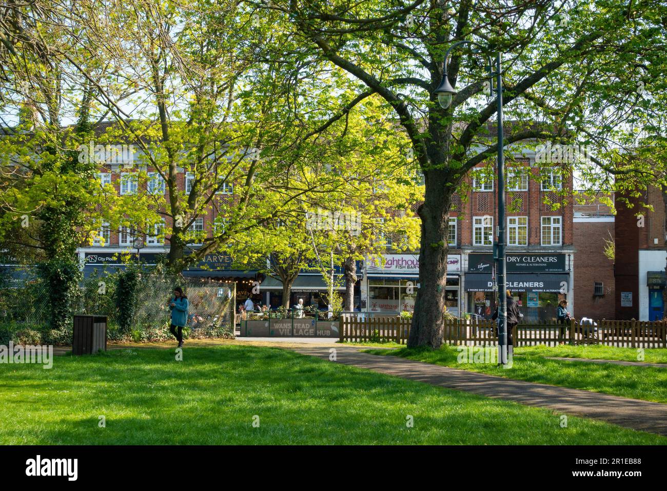 Christchurch green recreation ground, wanstead, london, uk Stock Photo