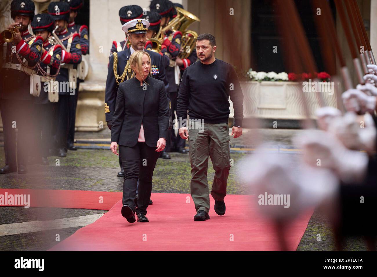 Rome, Italien. 13th May, 2023. President Volodymyr Zelenskyy Meets ...