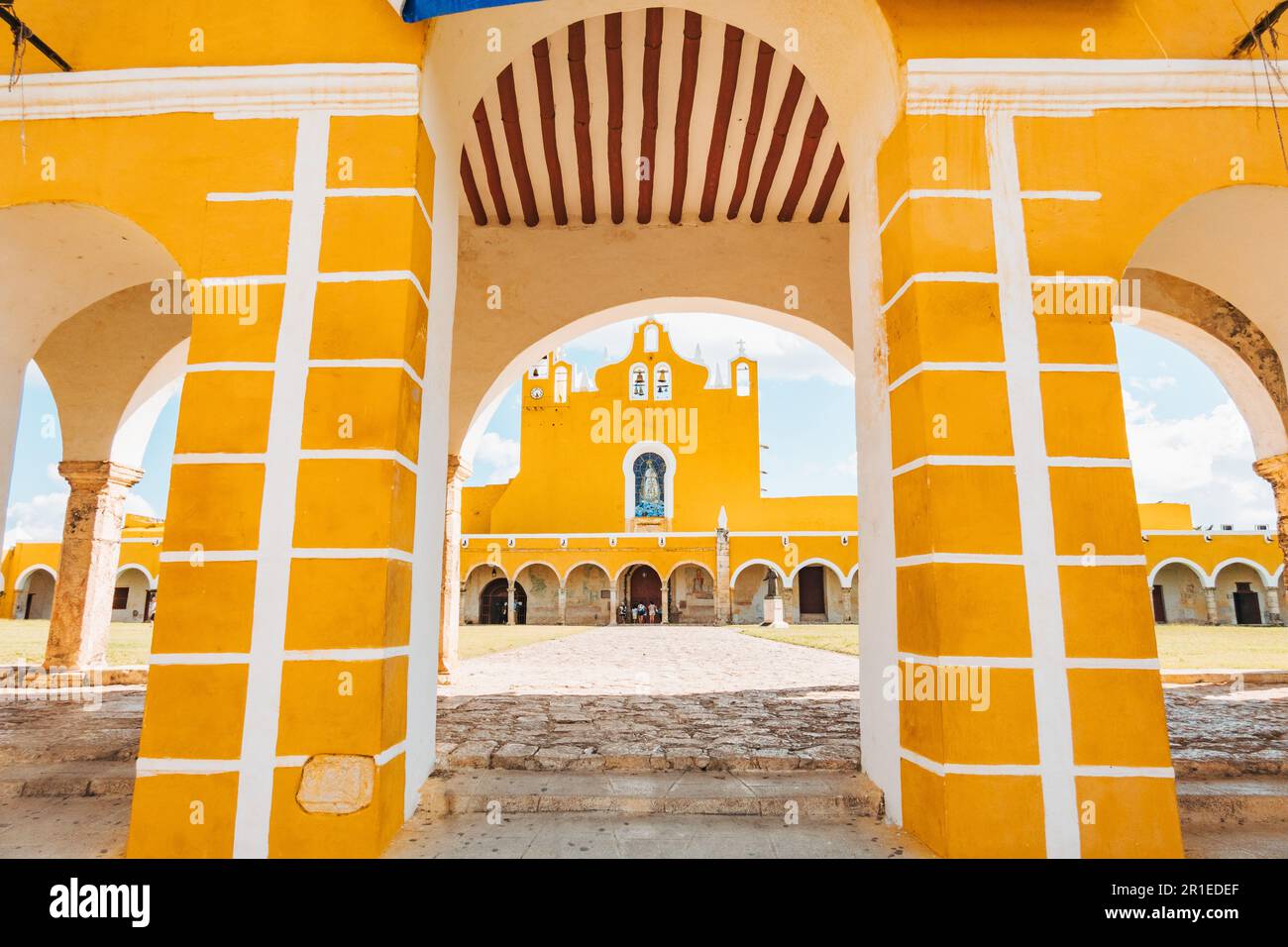 the 16th century San Antonio de Padua Convent in Izamal, Mexico, aka