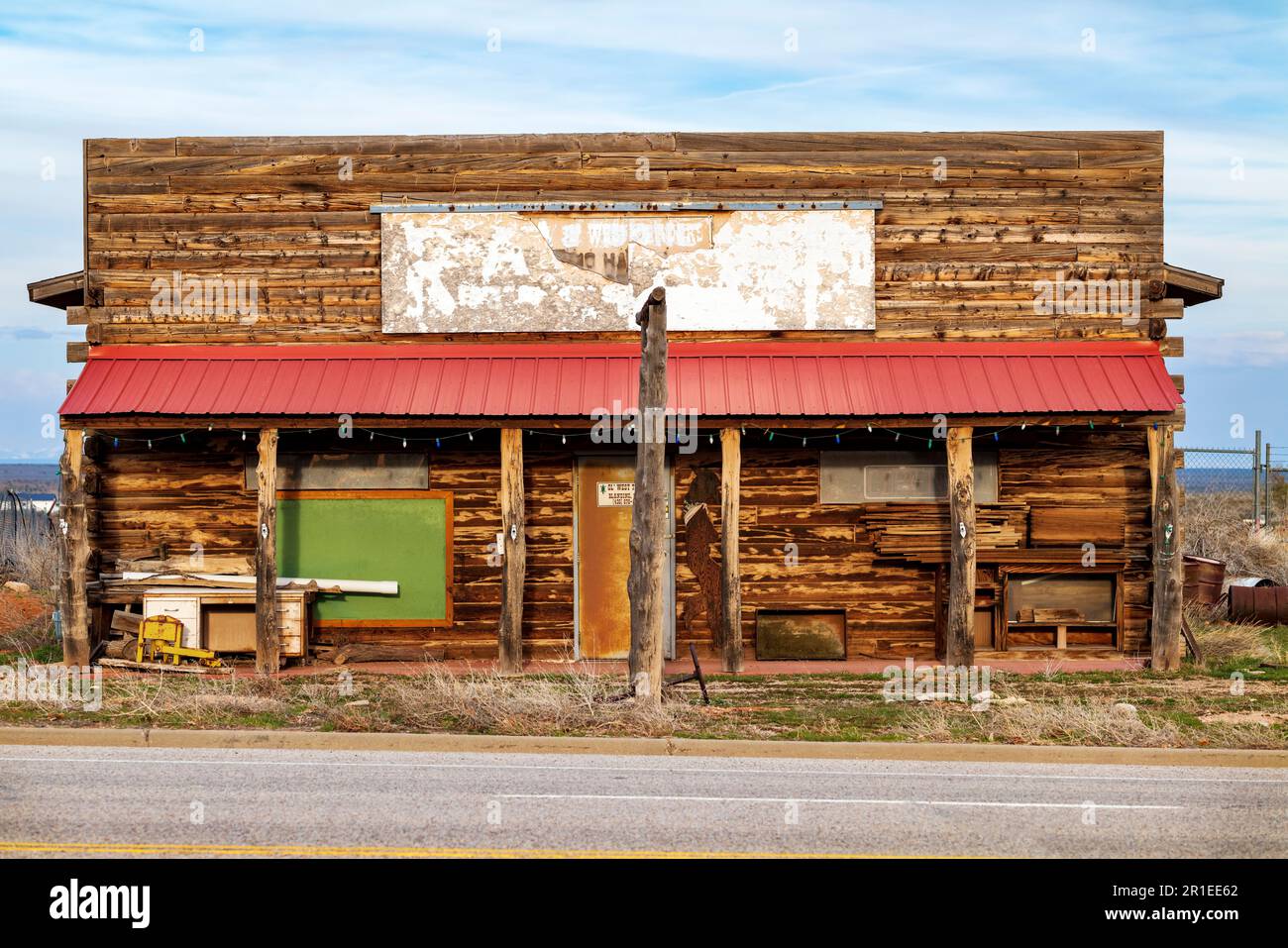 Old West Trading Post; Blanding; Utah; USA Stock Photo