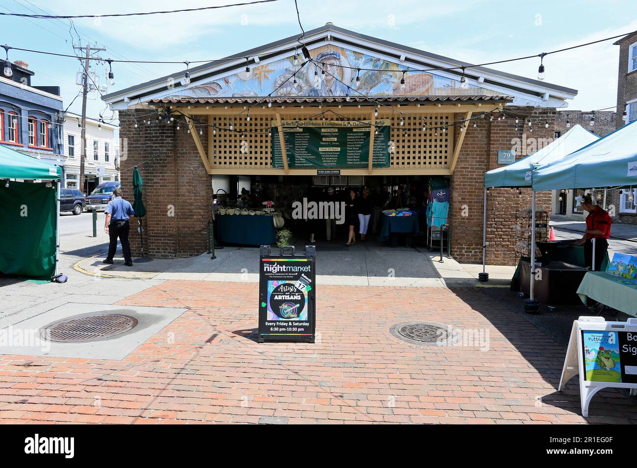 charleston city market, farm, market, carriage ride, tour,carriage,Charleston, SC, south carolina, USA, city, downtown, street, america, american, Stock Photo