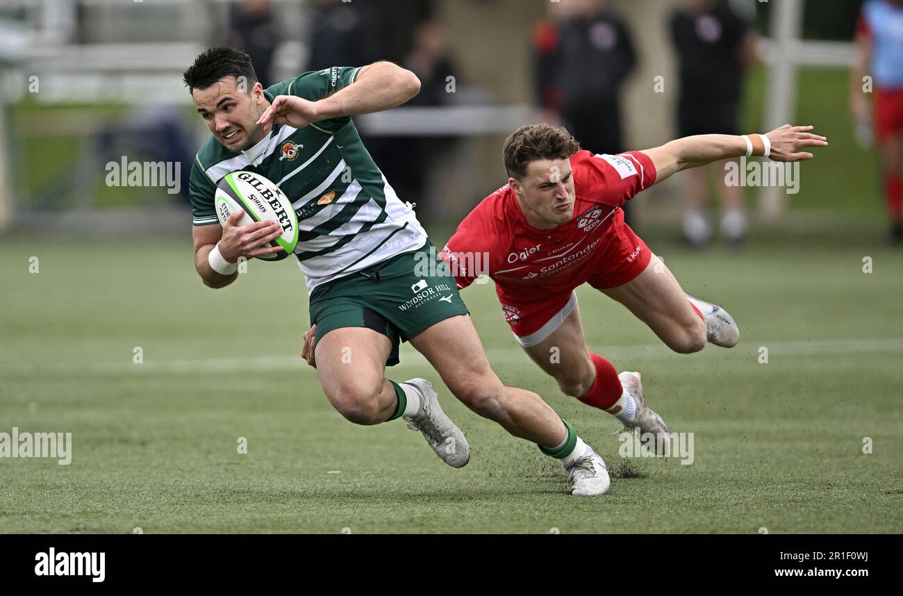Ealing. United Kingdom. 13 May 2023. Ealing Trailfinders V Jersey Reds