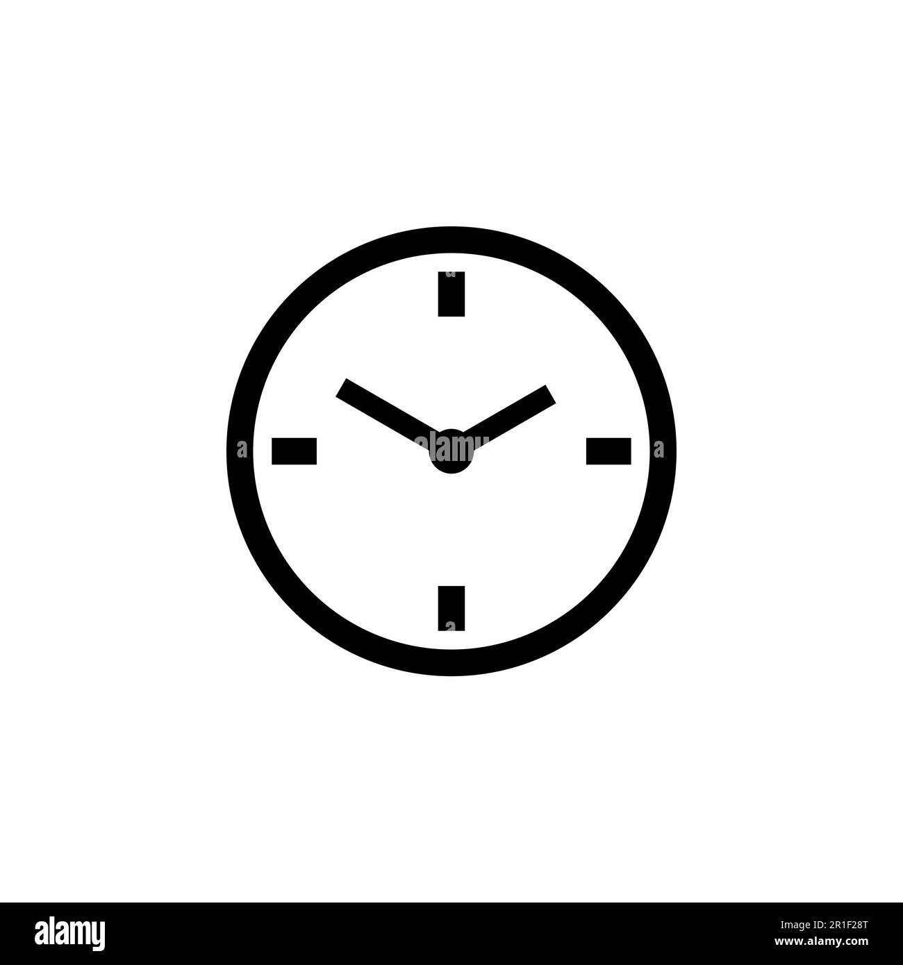 Clock icon vector. Time icon vector. time icon symbol Stock Vector Image & Art Alamy