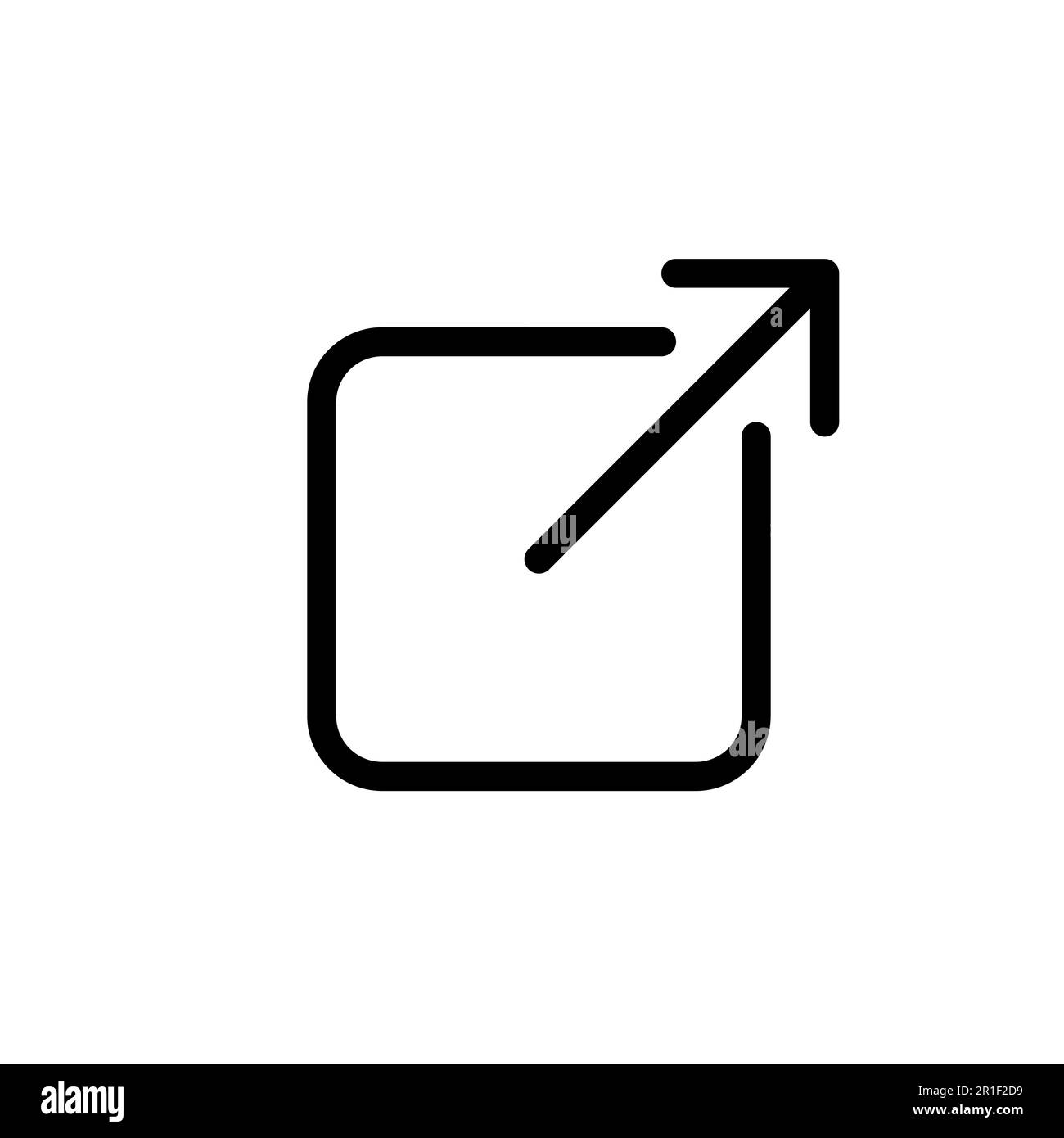External link icon. link icon vector. hyperlink symbol Stock Vector ...
