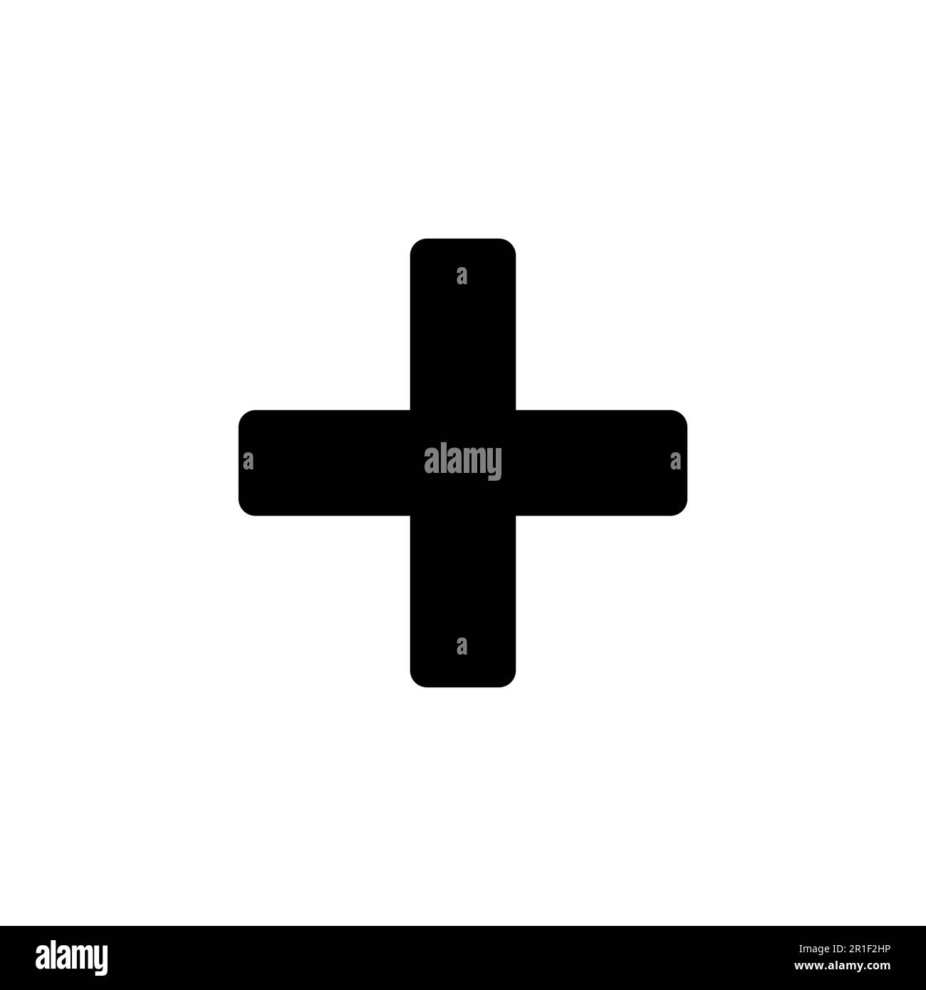 Plus Icon vector. Add plus icon Stock Vector Image & Art Alamy