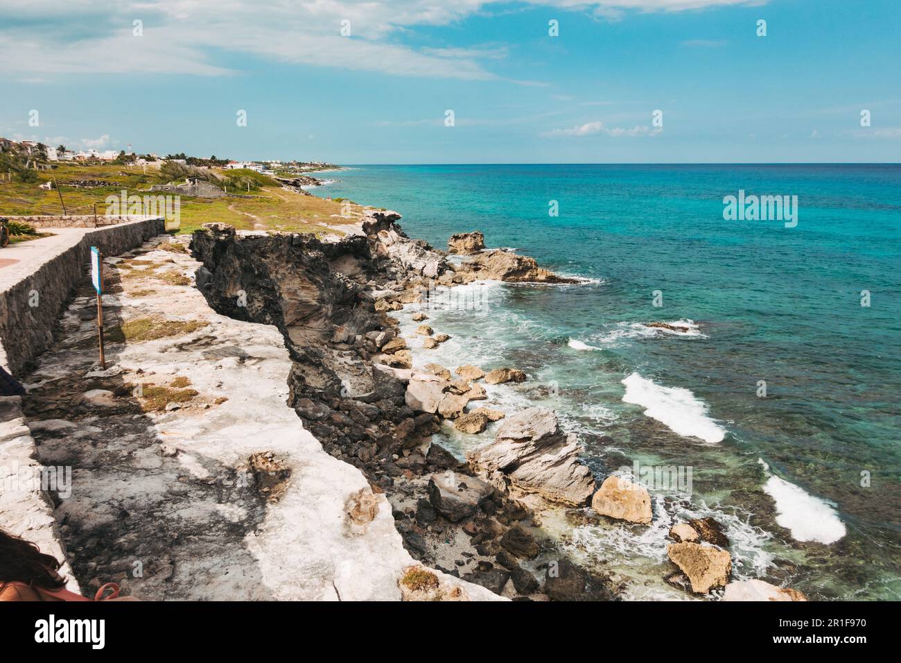 Punta Sur, the southern point of Isla Mujeres, Yucatan, Mexico Stock Photo