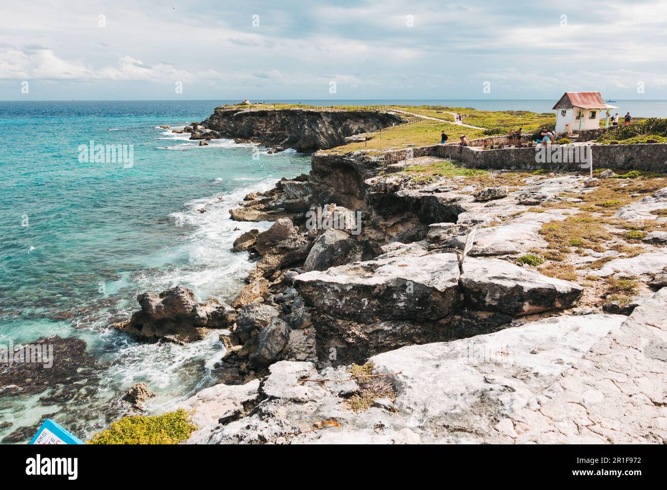 Punta Sur, the southern point of Isla Mujeres, Yucatan, Mexico Stock Photo