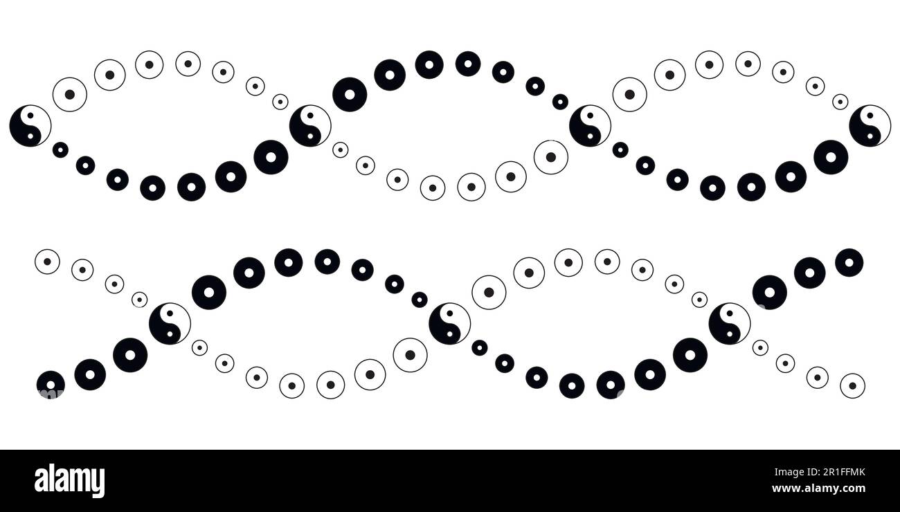 Dna molecular chain model Stock Vector Images - Alamy