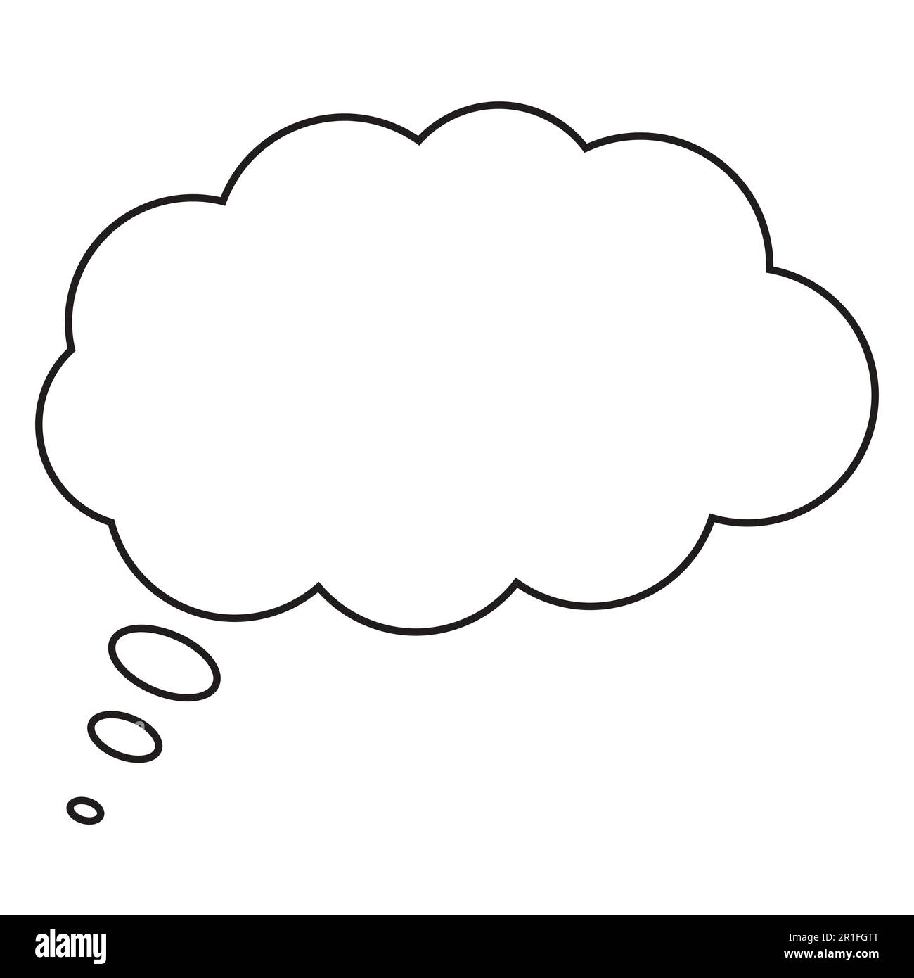 comic speech bubbles icon Flat design style vector illustration Stock ...