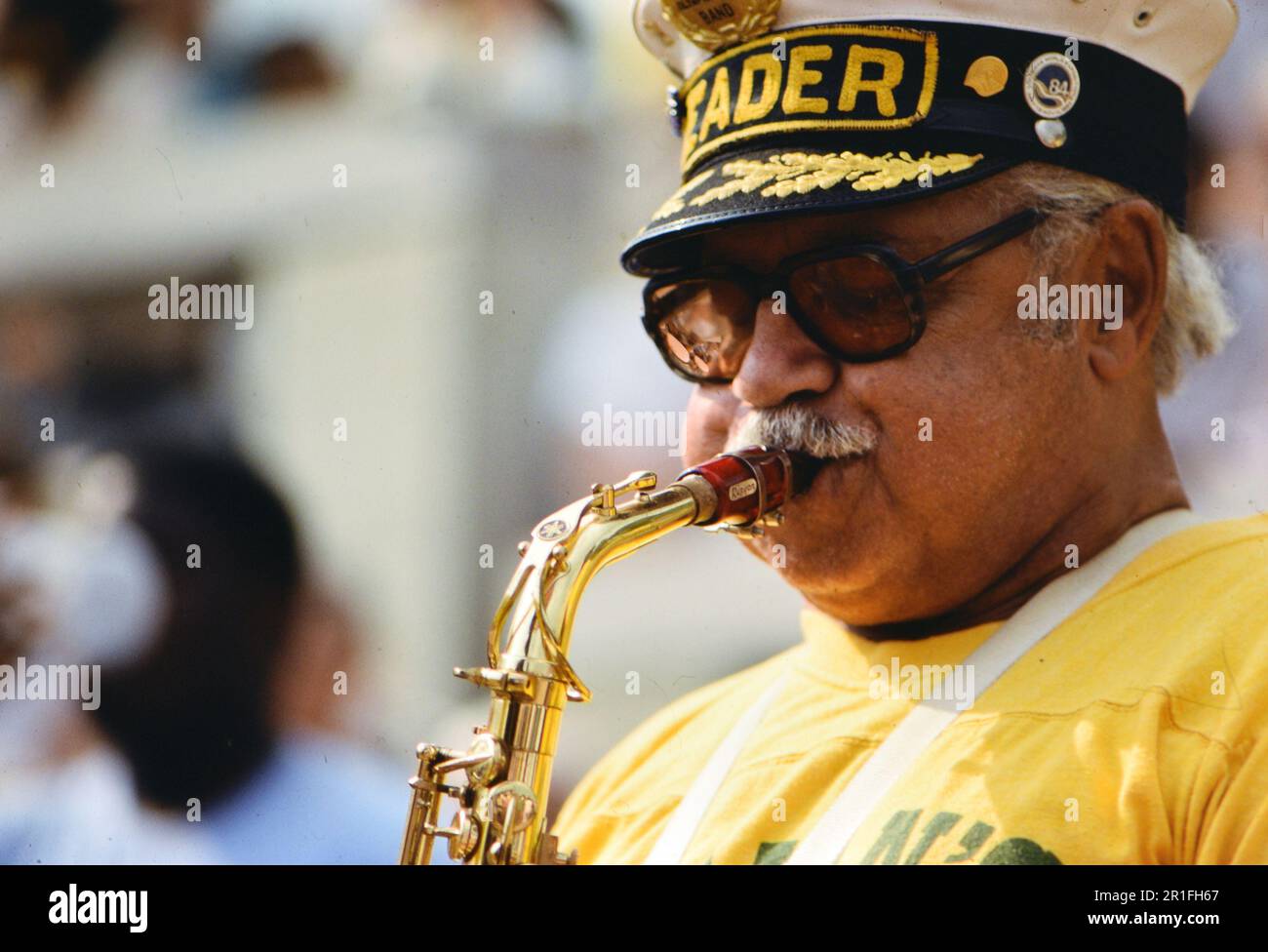 Dejan's Olympia Brass Band performing at the Jambalaya Jam ca. 1986
